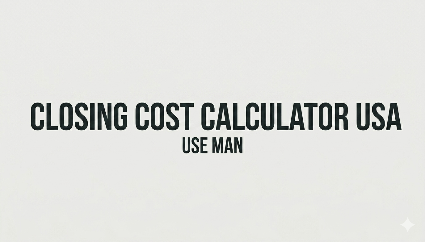 Closing Cost Calculator USA