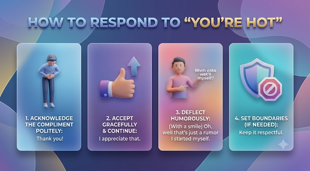 How To Respond To Youre Hot